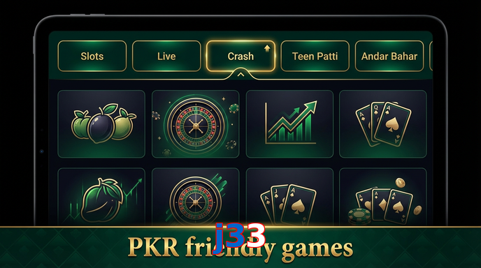 Game list for J33 games section